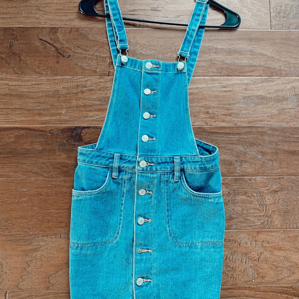 Pacsun mini overall dress